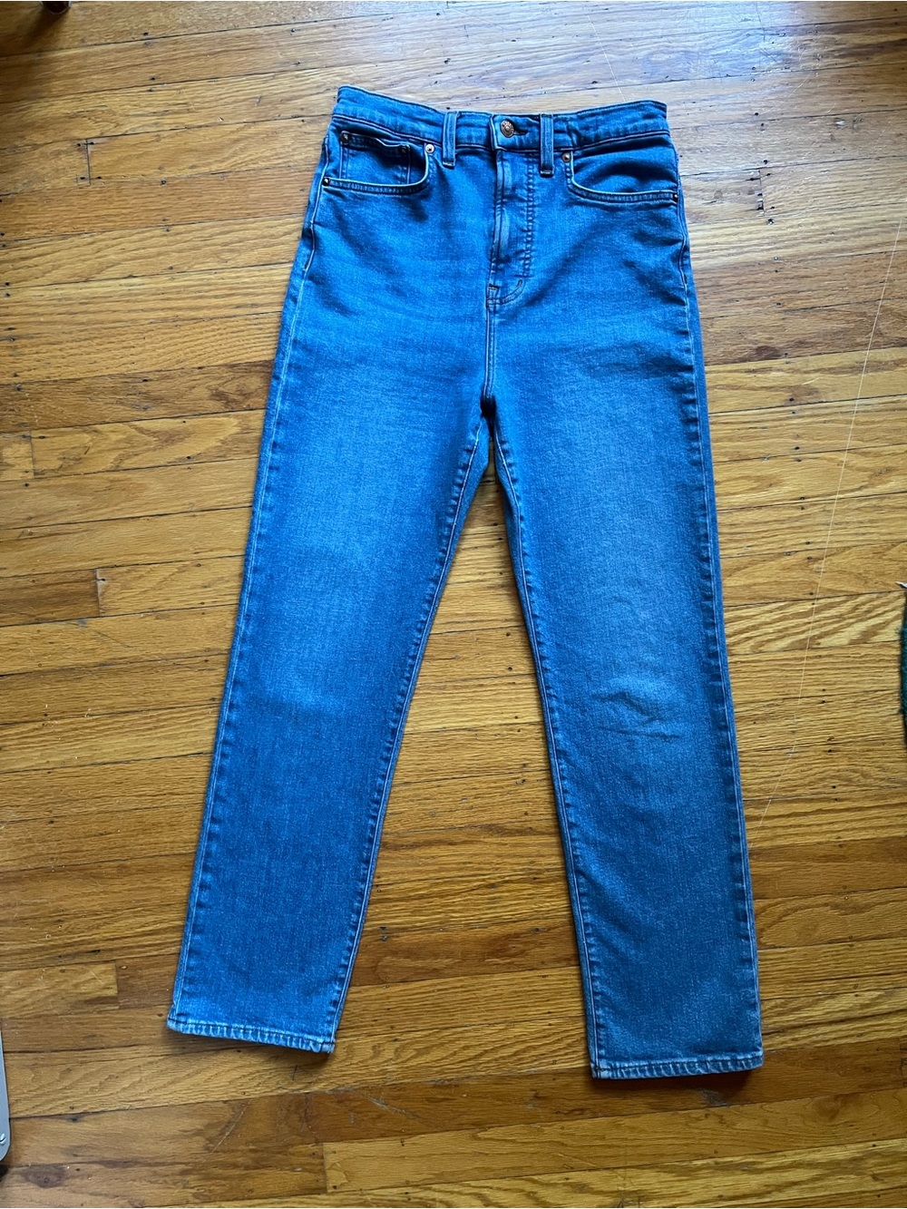 Madewell The Perfect Vintage Straight Jean - Size 28